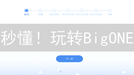 秒懂！玩转BigONE：存款提现到账像火箭一样快？