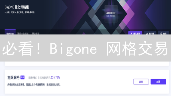 必看！Bigone 网格交易：新手也能轻松上手？